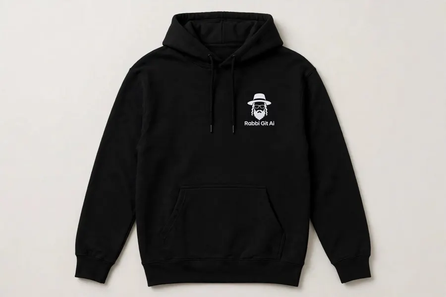 Rabbi Git Ai hoodie
